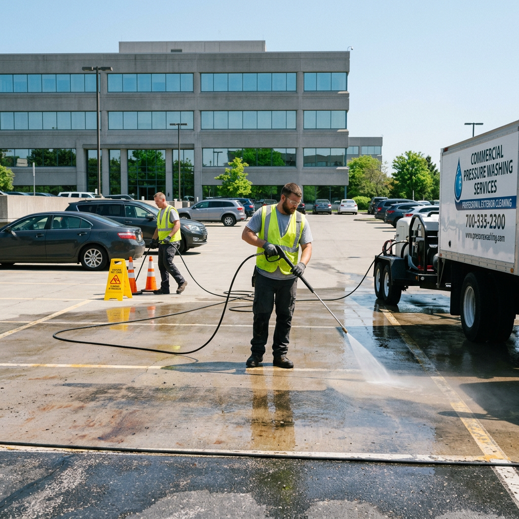 Parking Lot Cleaning